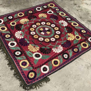 suzani with tassel