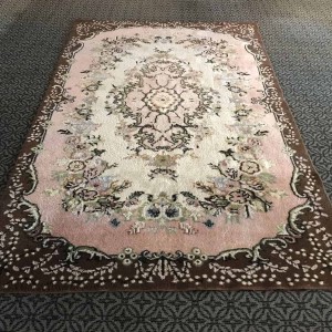 pastel oushak rug