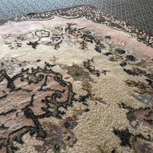 pastel oushak rug