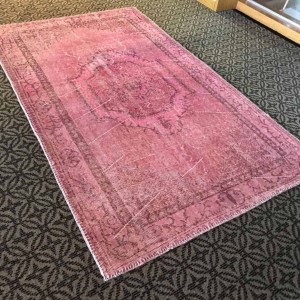 Pink Oushak Rug