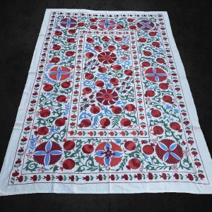 Table Cover with Pomegranates