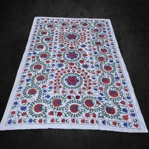 Old Floral Tablecloth
