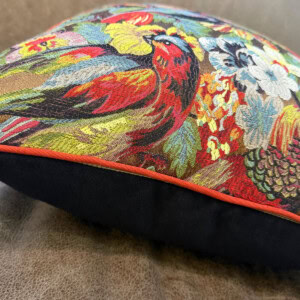 woven cushion cover