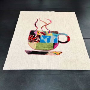 Colorful Coffee Tapestry