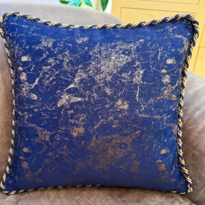 pillow with rope trim