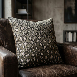 dark grey pillow