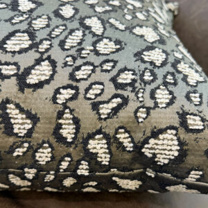 animal grey cushion